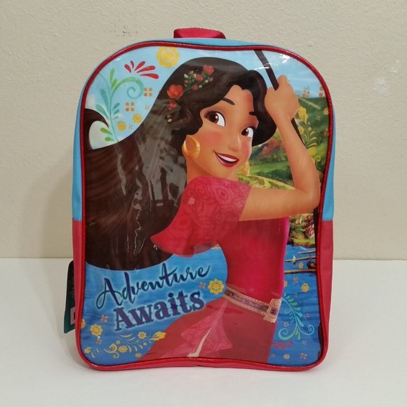 Disney Elena of Avalor Children's Backpack Adventure Awaits Pink Blue NWT - Picture 1 of 6